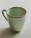 Zara Home чашка из фарфора, цвет бежевый, 11 см — фото 1