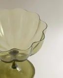 Zara Home тарелка из стекла, цвет синий, 10.6 см — фото 6