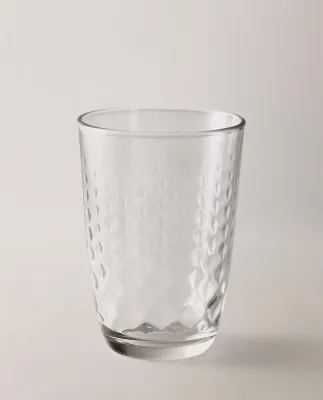 Zara Home стакан из стекла, цвет прозрачный, 12 см · 2336/401
