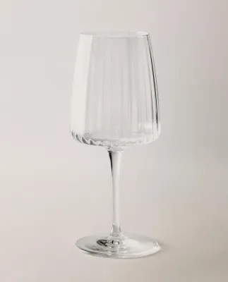 Zara Home бокал из стекла, цвет прозрачный, 21 см · 9226/412