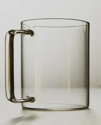 Zara Home чашка из боросиликатного стекла, цвет прозрачный, 12 см