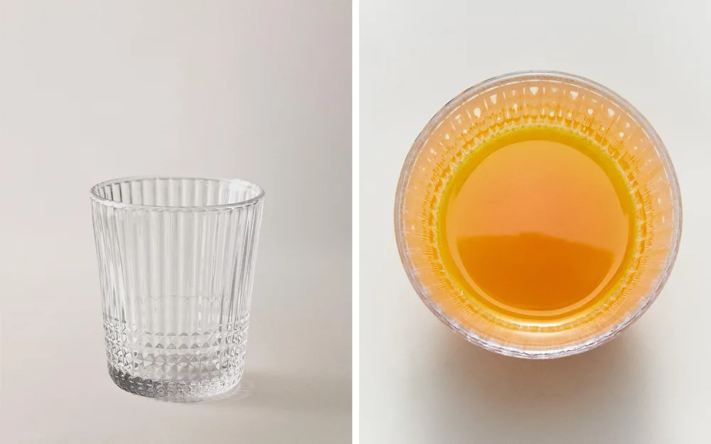 Zara Home стакан из стекла, цвет прозрачный, 10 см · 6289/401