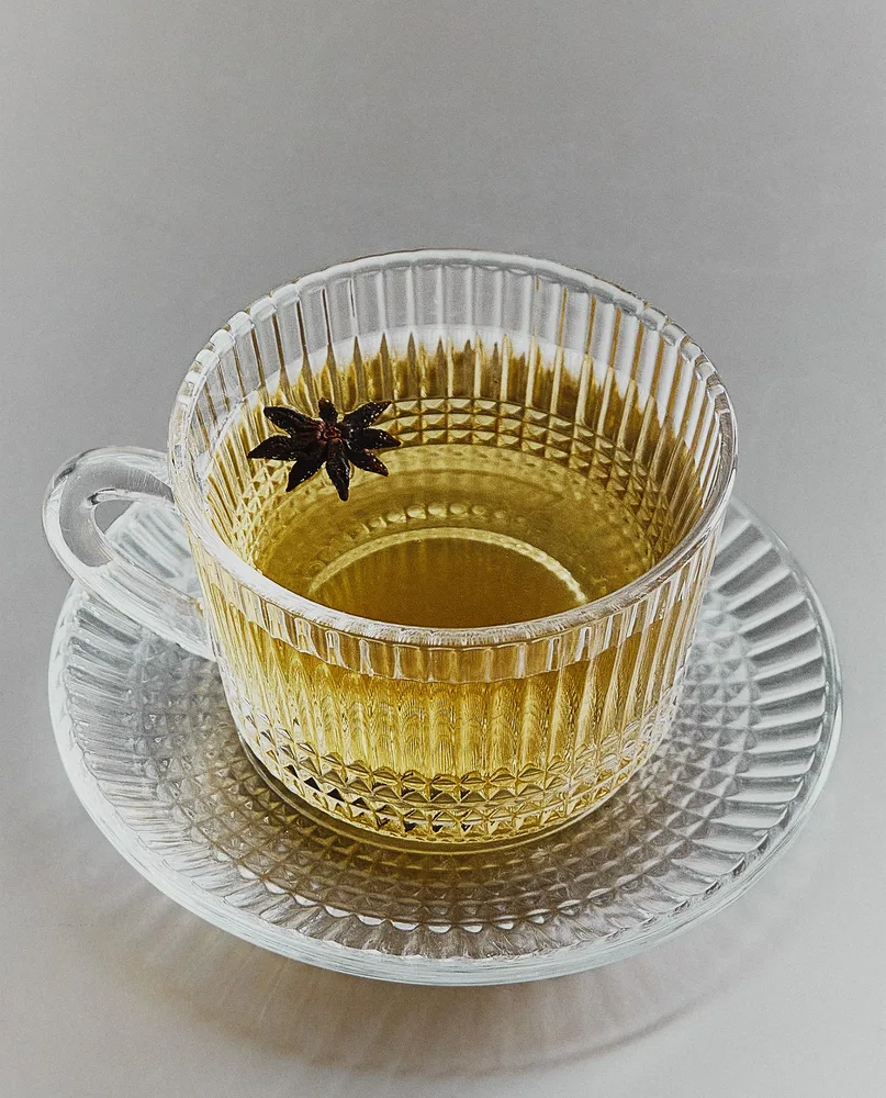Zara Home стакан из стекла, цвет прозрачный, 10 см · 6289/209