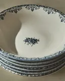 Zara Home миска из фаянса, цвет синий, 18.5 см · 8267/211 — фото 1