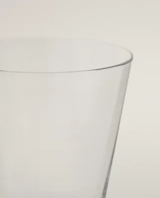 Zara Home бокал из стекла, цвет синий, 12.4 см