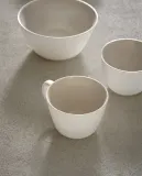 Zara Home чашка из фарфора, цвет бежевый, 9 см · 3265/207 — фото 3