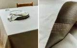 Zara Home скатерть из хлопка, ажурная отделка, 200 150 см — фото 1