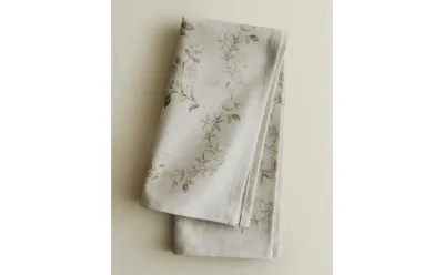 Zara Home столовая салфетка из хлопка, цветочный мотив, 45 45 см (комплект 2 шт.) · 5296/022