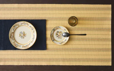 Zara Home сервировочная салфетка из хлопка, узор в полоску, 160 50 см · 7241/024