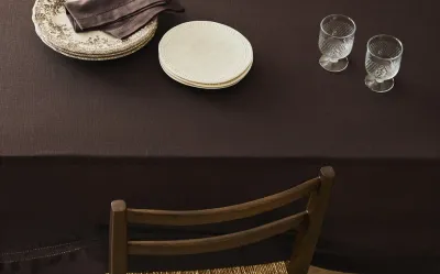 Zara Home скатерть из хлопка, ажурная отделка, 250 170 см