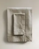 Zara Home скатерть из хлопка, ажурная отделка, 250 170 см — фото 7