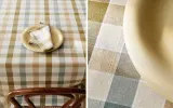 Zara Home скатерть из хлопка, клетка, 150 150 см · 3232/021 — фото 1