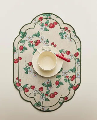 Zara Home сервировочная салфетка из смесовой ткани, 50 35 см · 9209/023