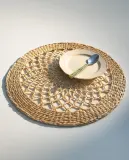 Zara Home сервировочная салфетка из смесовой ткани, диаметр 38 см · 9262/023 — фото 1