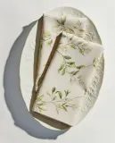 Zara Home столовая салфетка из хлопка, цветочный мотив, 45 45 см (комплект 2 шт.) · 4253/022 — фото 1