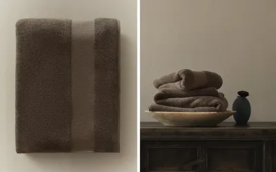 Zara Home Полотенце для лица и рук из хлопка · 8586/013
