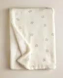 Zara Home Полотенце для лица и рук из хлопка, кремовый, 90x50 см — фото 1