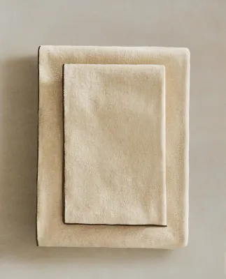 Zara Home Полотенце для лица и рук из хлопка, чёрный · 4596/013