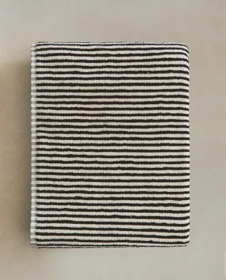 Zara Home Полотенце для лица и рук из хлопка, чёрный · 4545/013
