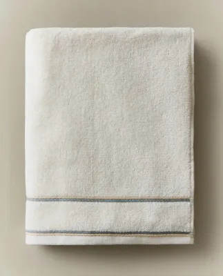 Zara Home Полотенце для лица и рук из хлопка, слоновая кость · 4585/013
