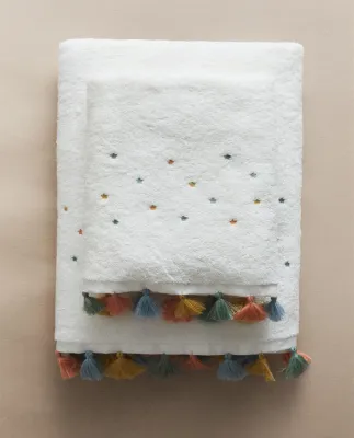 Zara Home Полотенце для лица и рук из хлопка, z amana biel · 5650/013