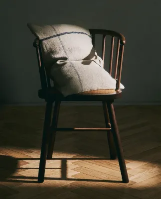 Zara Home наволочка декоративная из льна, светло-бежевый, 40x60 см · 3101/008