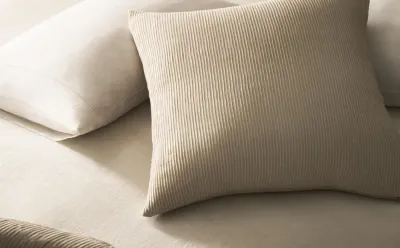 Zara Home наволочка декоративная из хлопка, коричневый, 60x60 см
