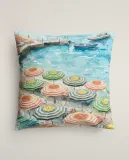 Zara Home наволочка декоративная из хлопка, синий, 45x45 см · 6398/008 — фото 7