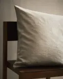 Zara Home наволочка декоративная из льна, светло-бежевый · 1140/007 — фото 1