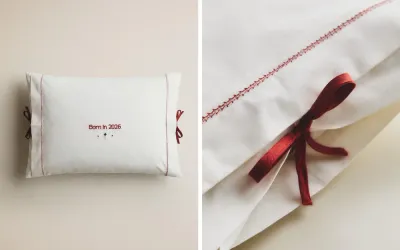 Zara Home наволочка декоративная из хлопка, молочный, 30x40 см · 9604/008