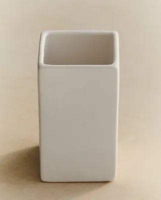 Zara Home стакан для ванной комнаты, фаянс, белый