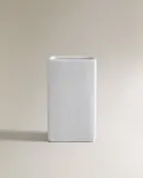 Zara Home стакан для ванной комнаты, фаянс, белый — фото 7