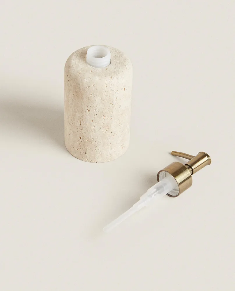 Zara Home дозатор для жидкого мыла, мрамор, бежевый · 3533/466
