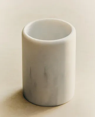 Zara Home стакан для ванной комнаты, мрамор, серый