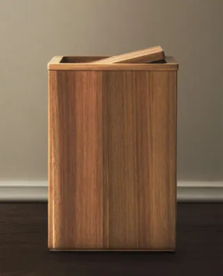 Zara Home ведро для мусора, дерево, светло-бежевый · 1525/743