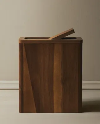 Zara Home ведро для мусора, дерево, светло-бежевый · 6537/743