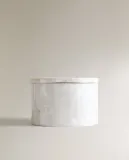 Zara Home коробка для хранения, камень, светло-бежевый — фото 8