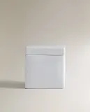 Zara Home коробка для хранения, фаянс, белый — фото 8