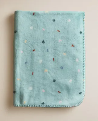 Zara Home плед детский из полиэстера, 70x100 см · 0617/004