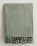 Zara Home плед из полиэстера, коричневый, 140x190 см · 2361/004 — фото 1