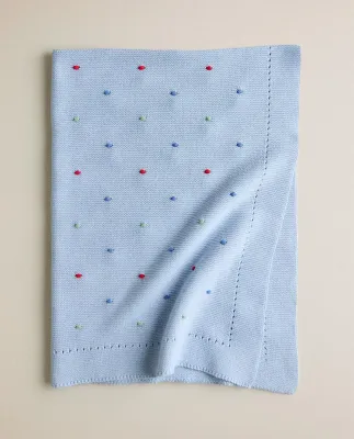 Zara Home плед детский из хлопка, 70x100 см