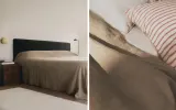 Zara Home покрывало из льна, светло-бежевый · 1170/006 — фото 1