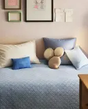 Zara Home покрывало детское из хлопка, синий · 0612/006 — фото 1