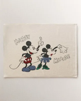 Zara Home коврик для ванной из хлопка, светло-бежевый, 50x70 см · 4642/015