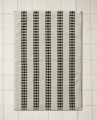 Zara Home коврик для ванной из хлопка, синий, 50x80 см