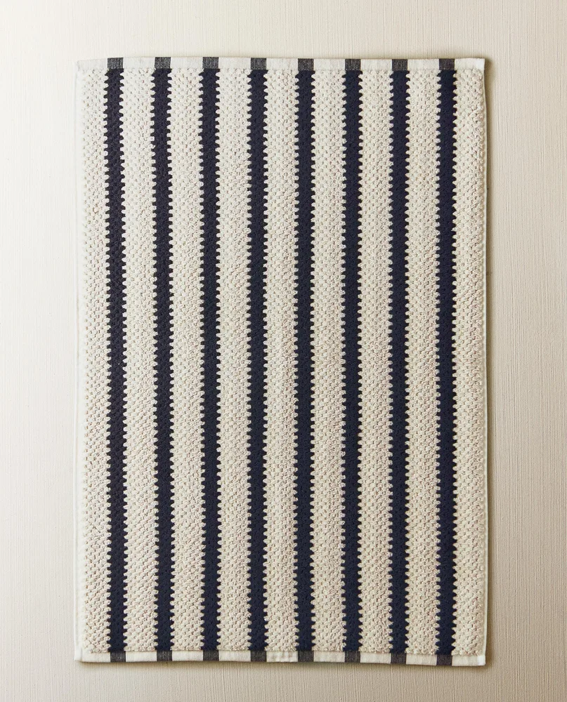 Zara Home коврик для ванной из хлопка, чёрный, 50x80 см