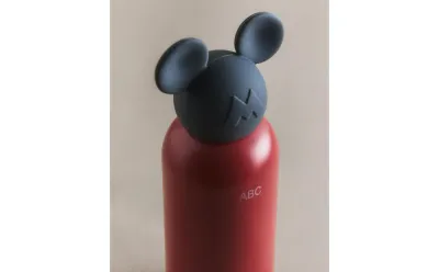 Zara Home бутылка из нержавеющей стали, цвет красный, 22.5 см
