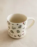 Zara Home кружка из каменной керамики, цвет разноцветный, 12.8 см — фото 1