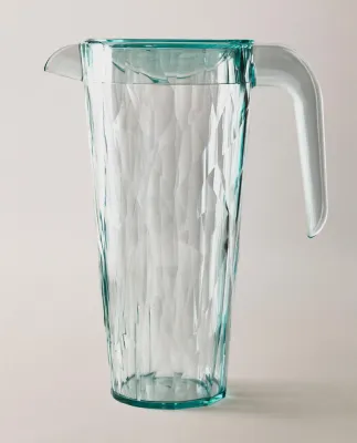 Zara Home кувшин из пластика, цвет синий, 25 см