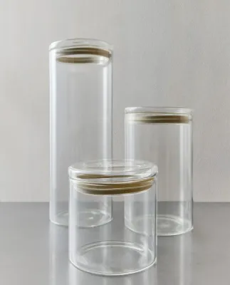 Zara Home пищевой контейнер из боросиликатного стекла, цвет прозрачный, 11 см